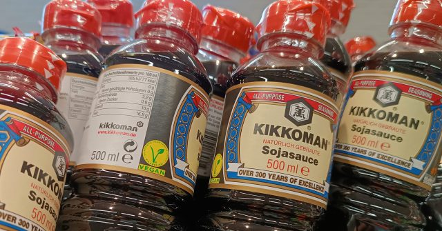 Kikkoman stellt unter anderem Sojasoßen her