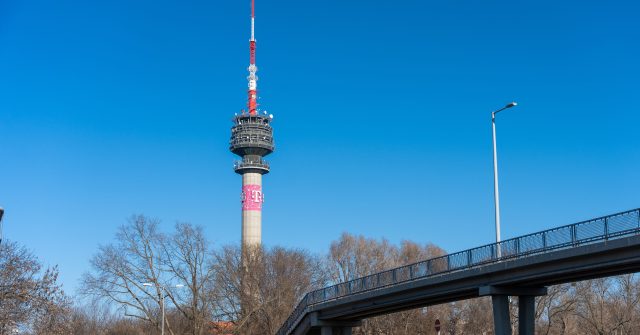 Sendemast von T-Mobile
