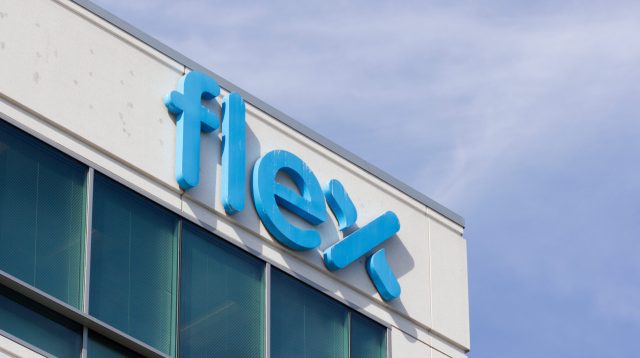 Das Logo von Flex