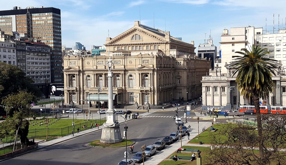 Das Teatro Colón in Buenos Aires, Argentinien