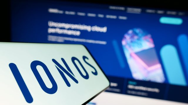 Ionos Logo und Website