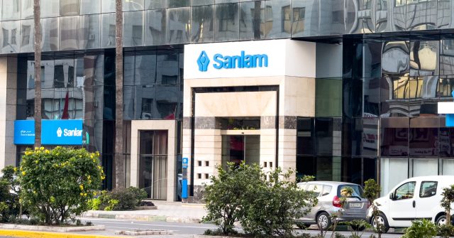 Gebäude von Samlan in Casablanca, Marokko