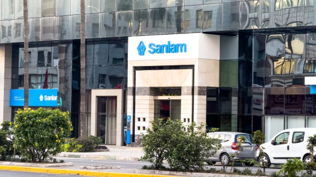 Gebäude von Samlan in Casablanca, Marokko