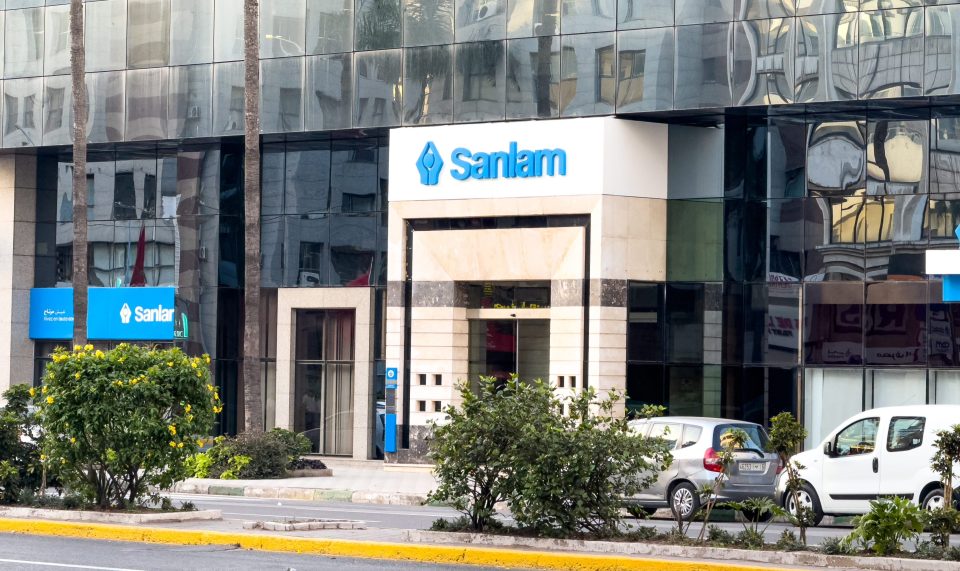 Gebäude von Samlan in Casablanca, Marokko