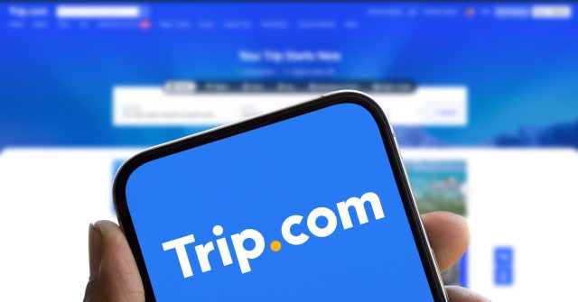 Website von Trip.com