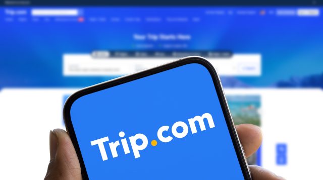 Website von Trip.com