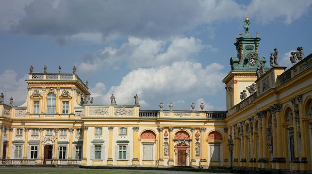 Schloss in Warschau, Polen