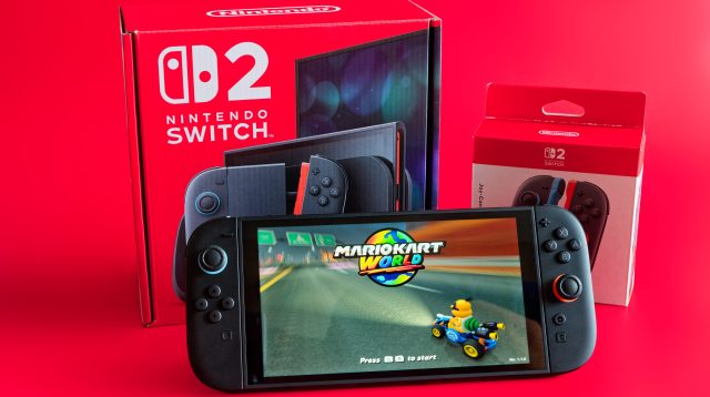 Die Switch 2 mit dem Launch-Titel Mario Kart World