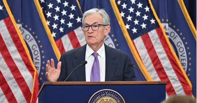 Fed-Gouverneur Jerome Powell bei der Pressekonferenz Ende Oktober 2025