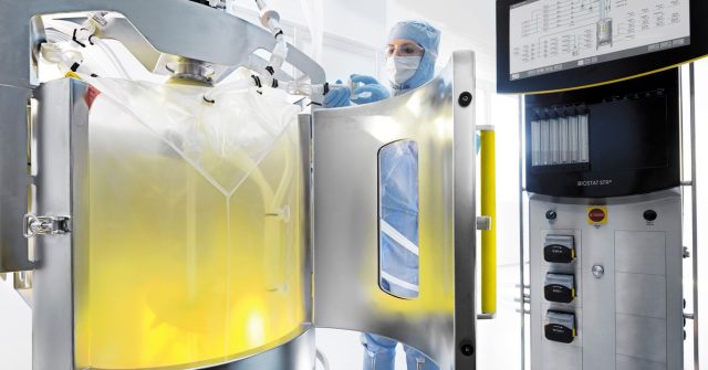 Bei der Herstellung von Medikamenten kommen Systeme von Sartorius zum Einsatz