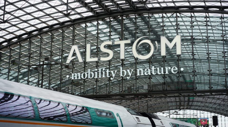 Alstom, französischer Anbieter für Bahntechnik