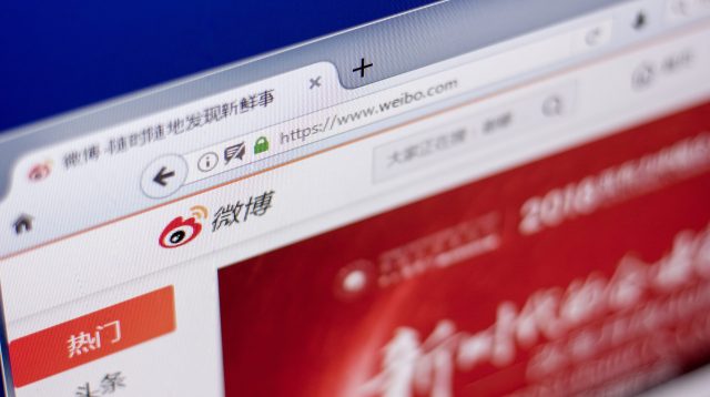 Weibo, chinesische Social-Media-Plattform
