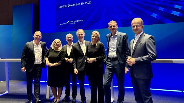 Der gesamte Vorstand war auf dem Kapitalmarkttag in London vertreten.