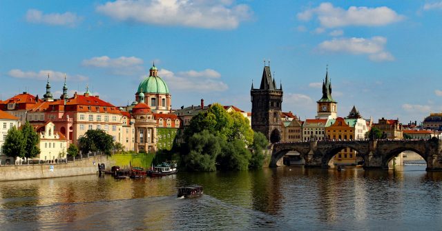 Karlsbrücke in Prag, Tschechien