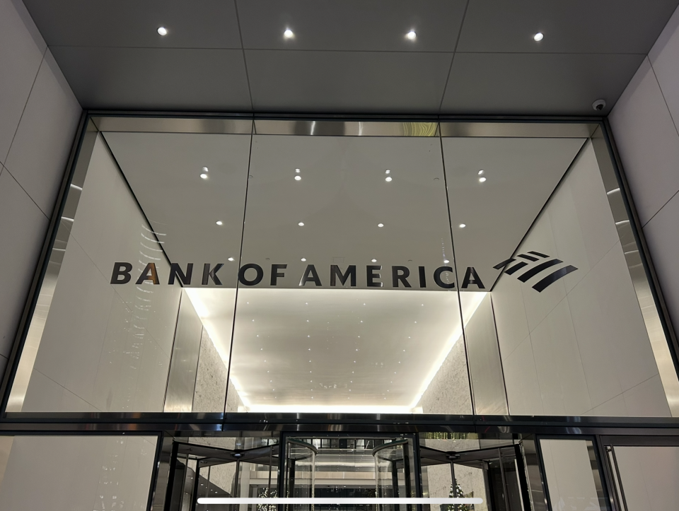 Bank of America in New York City