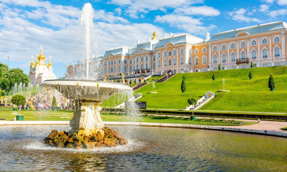Schloss Peterhof in Sankt Petersburg, Russland