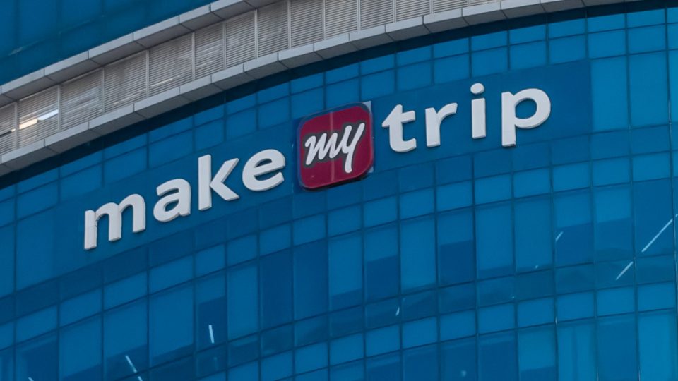 Logo des Reiseunternehmens MakeMyTrip