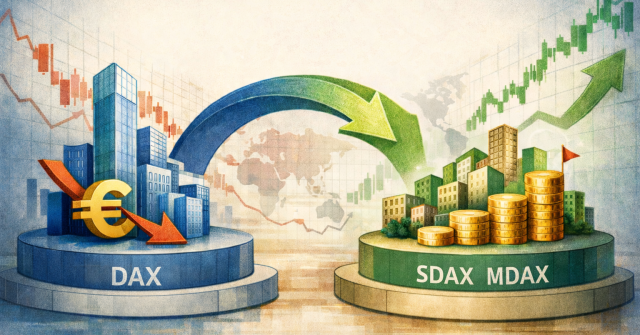 Nebenwerte setzen ihre Aufholjagd fort