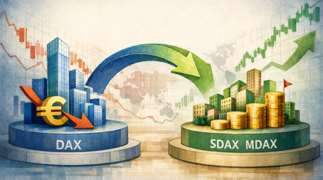 Nebenwerte setzen ihre Aufholjagd fort