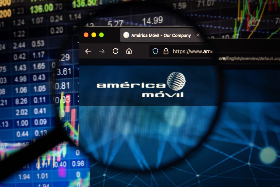 Logo des Telekommunikationsdienstleisters América Móvil