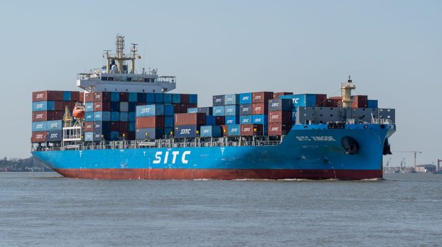 SITC International führt Container-Dienstleistungen aus