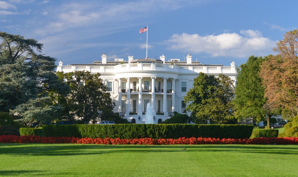 Das weiße Haus in Washington