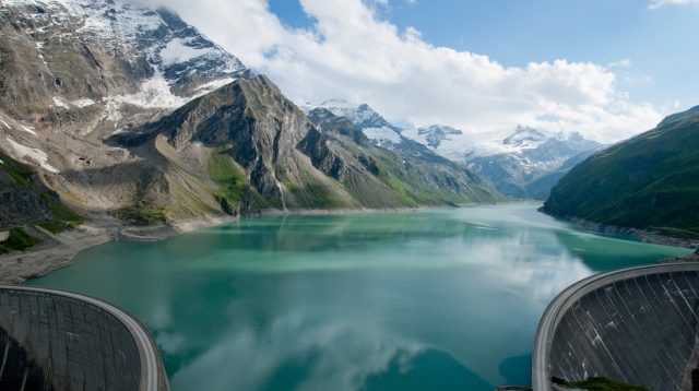 Kaprun Besucherzentrum am Stausee Mooserboden