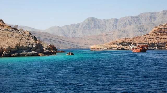 Straße von Hormus, Meerenge zwischen Oman und Iran