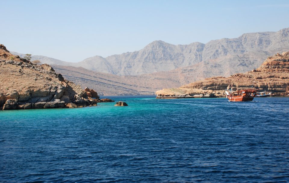 Straße von Hormus, Meerenge zwischen Oman und Iran