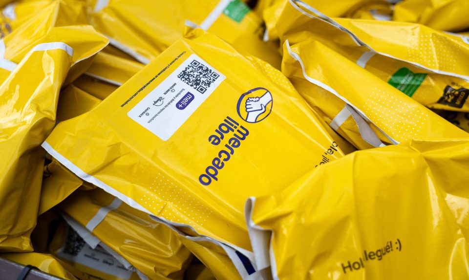 Pakete von Mercadolibre