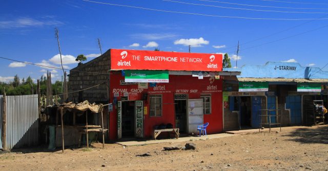 Airtel Africa Shop in Kenia