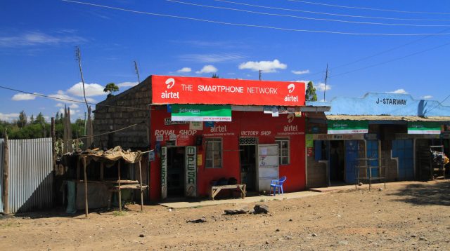 Airtel Africa Shop in Kenia