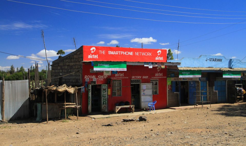 Airtel Africa Shop in Kenia