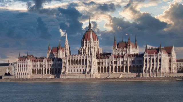 Parlamentsgebäude in Budapest