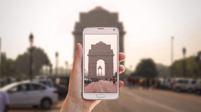 Das India Gate in Neu-Delhi