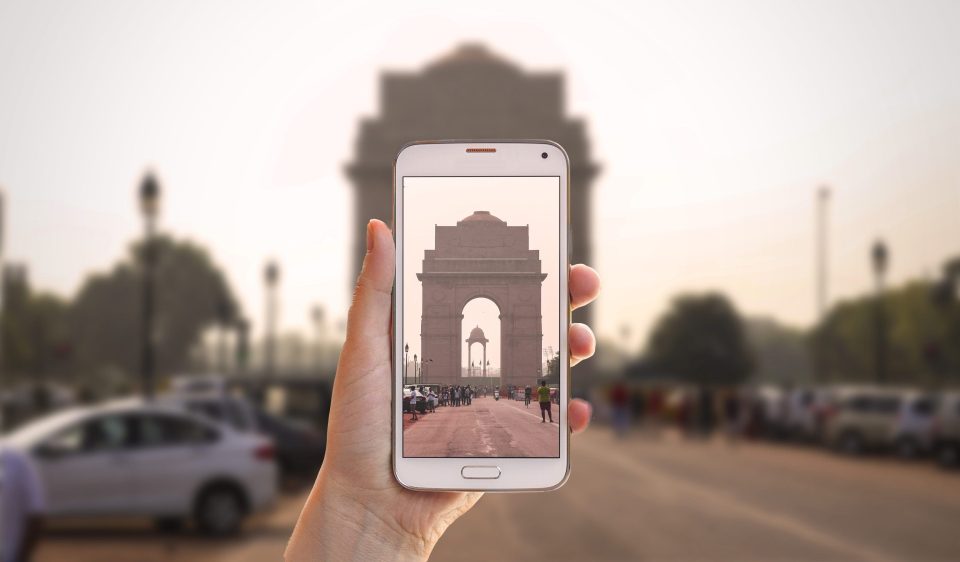 Das India Gate in Neu-Delhi
