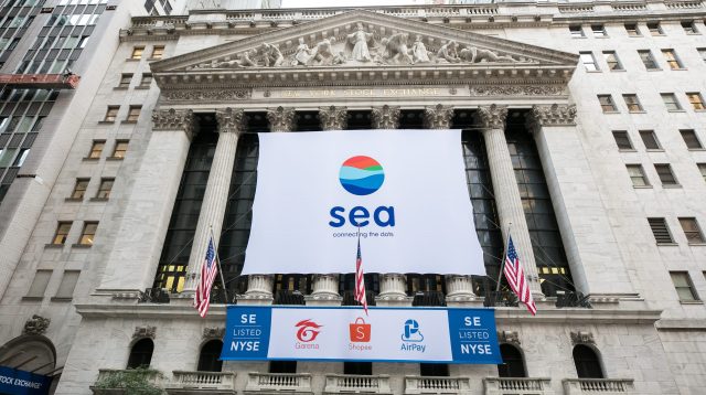 IPO der Sea Ltd. in New York, 2017