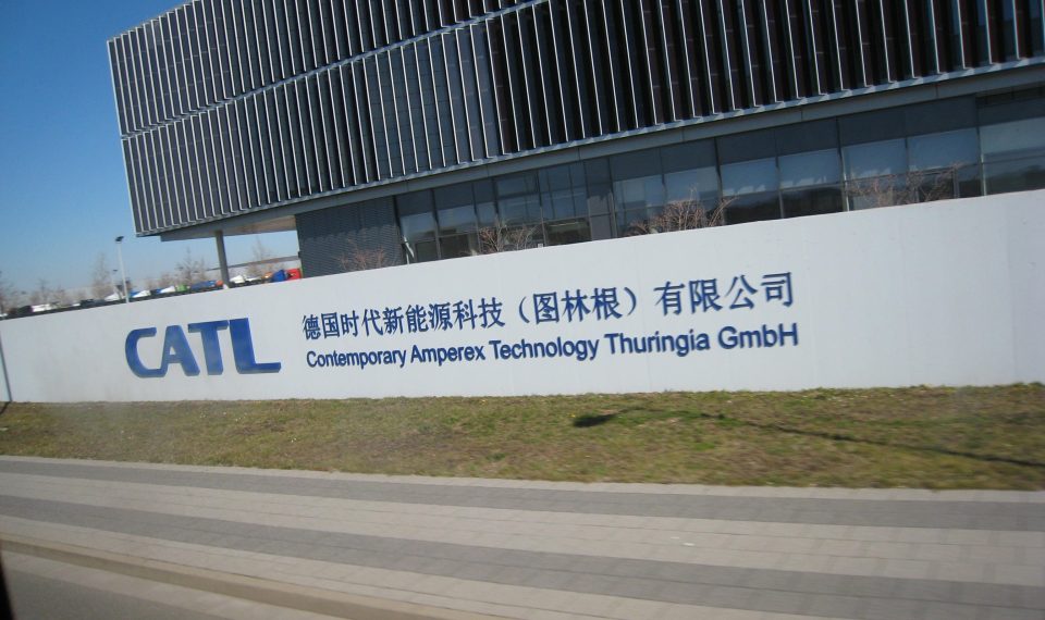 Contemporary Amperex Technology in Arnstadt