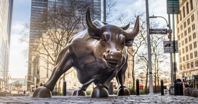 Wall Street in New York