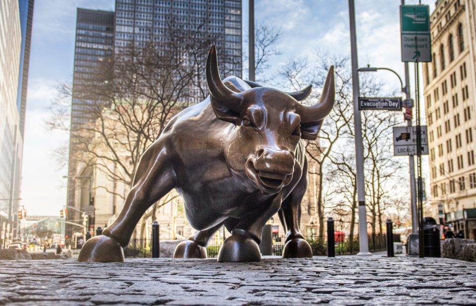 Wall Street in New York