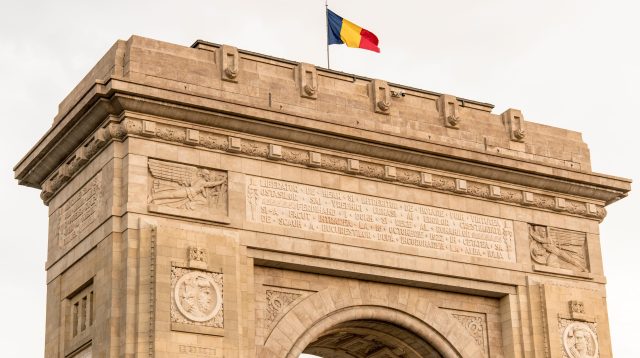 Triumphbogen in Bukarest
