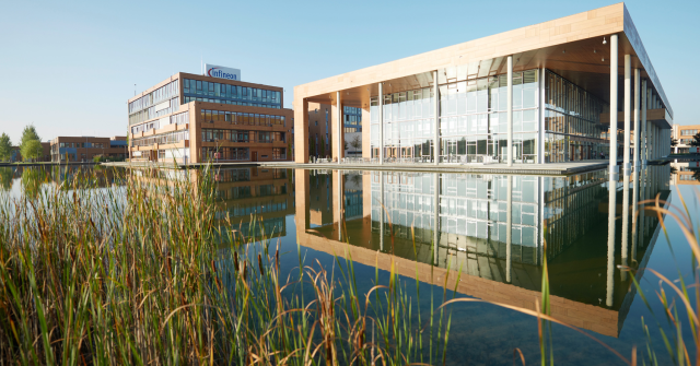 Infineon Hauptsitz in Neubiberg, Deutschland