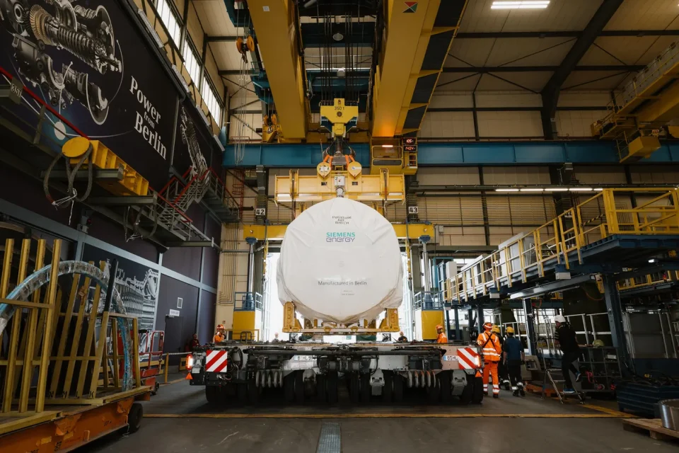SGT-9000HL-Gasturbine © Siemens Energy