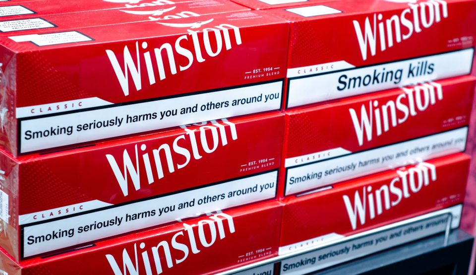Winston gehört zu Japan Tobacco