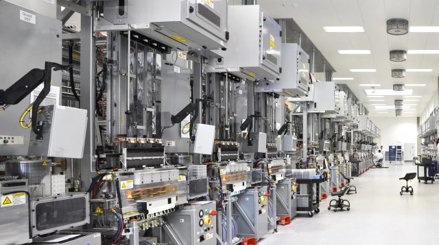 Produktion von Halbleitern