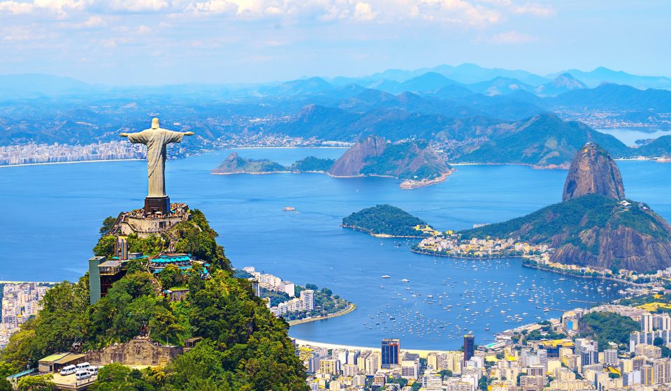 Christusstatue in Rio de Janeiro, Brasilien