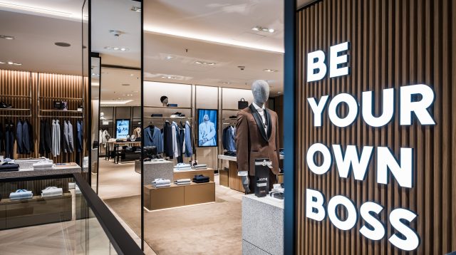 BOSS-Store in Berlin Kurfürstendamm