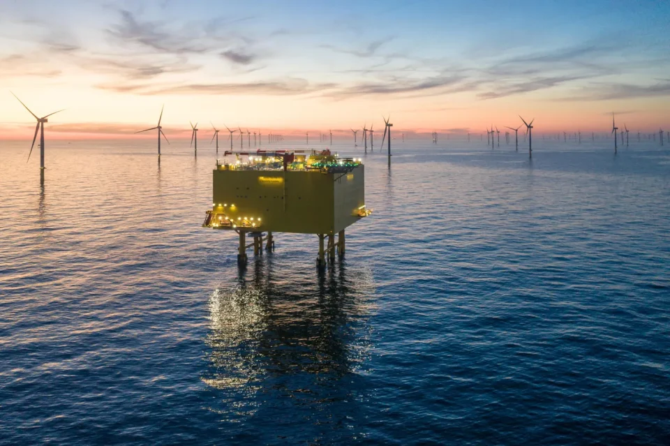 Offshore-Plattform BorWin3 in der Nordsee