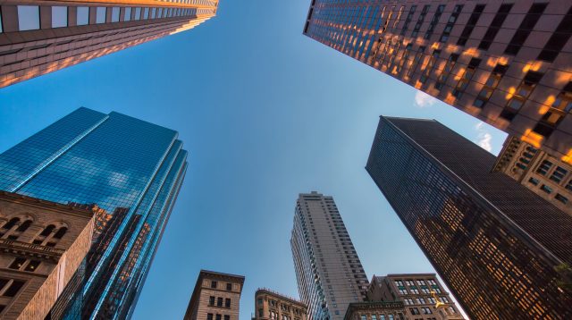 Boston Downtown Finanzdistrikt
