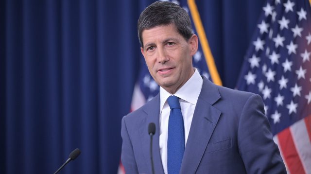 Kevin Warsh bei einer Rede